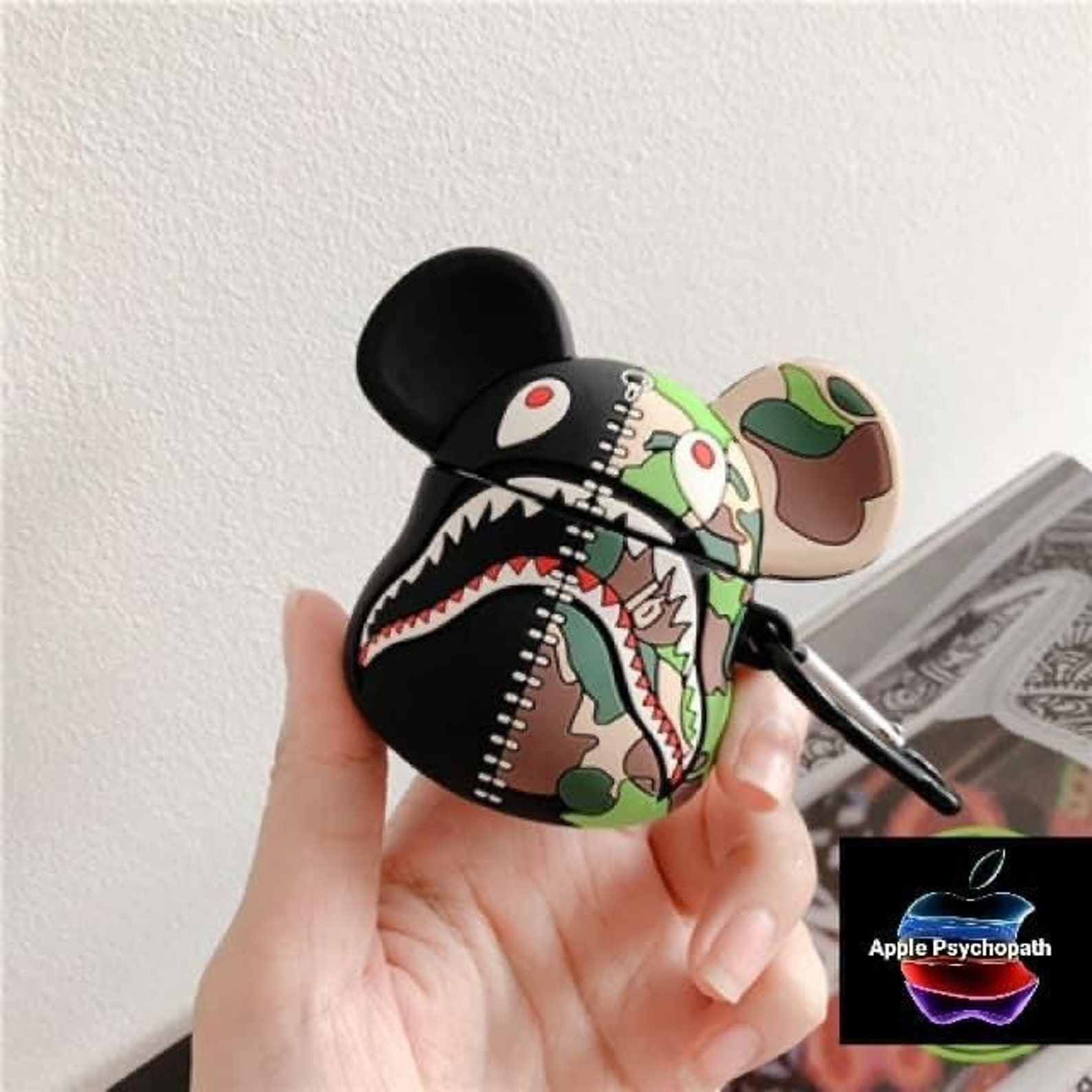 Ugly BAPE brand AirPod 1/2 & AirPod Pro case Etsy
