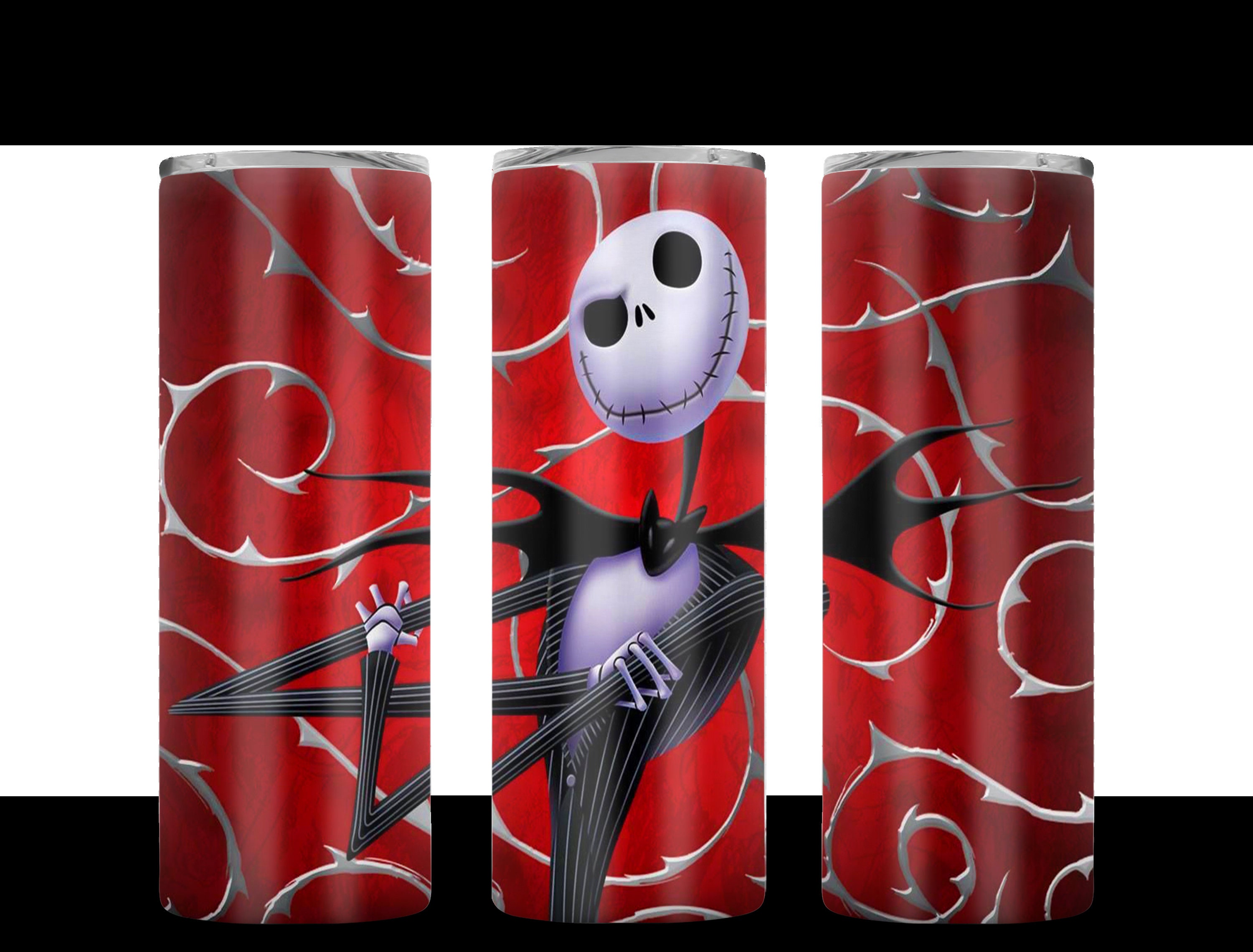 Nightmare Before Christmas Tumbler Design 20oz Straight Etsy
