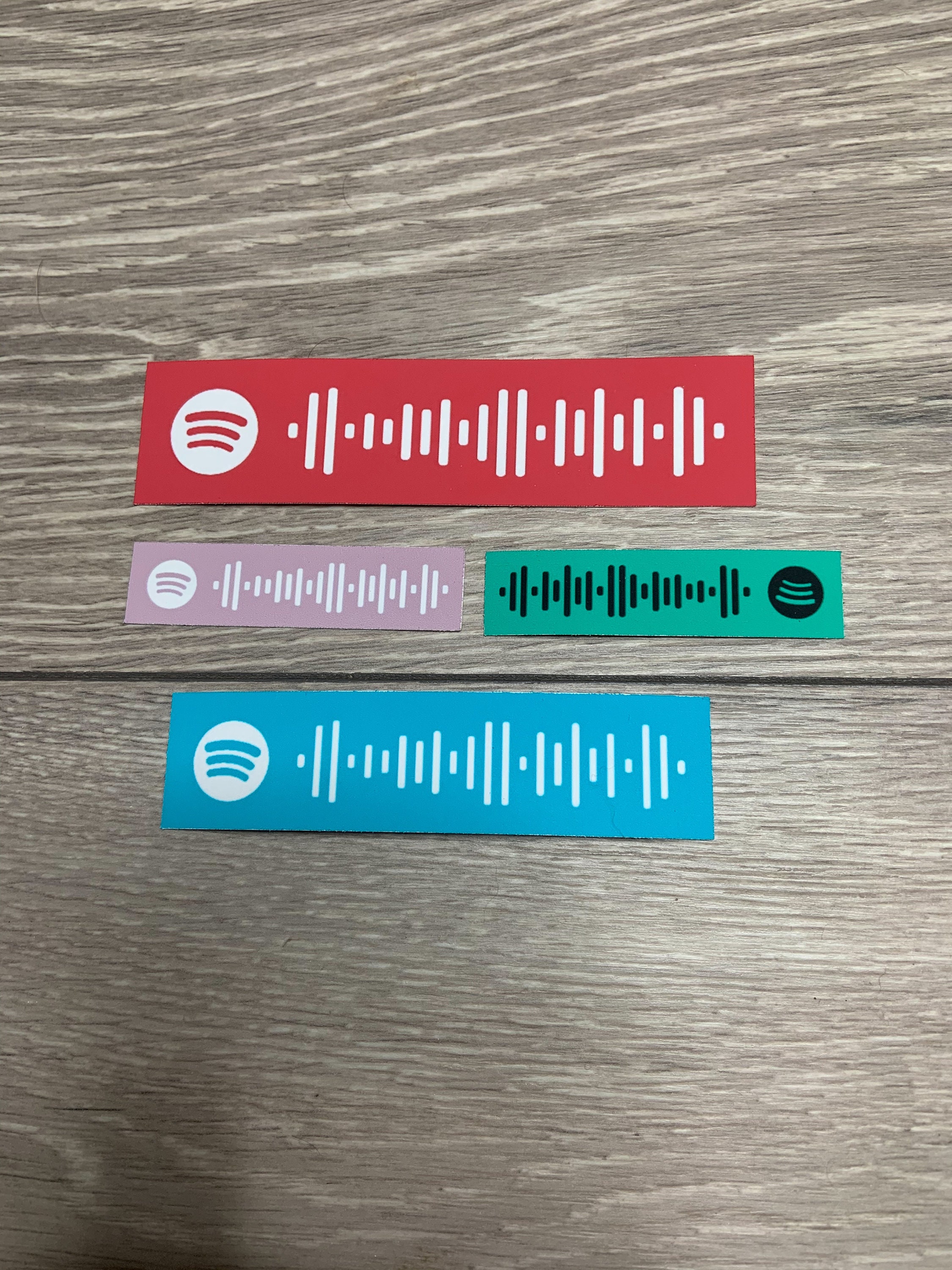 Spotify Code Stickers / Stickers / Music Etsy UK