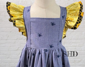 Baby Bee romper, Bee romper outfit Bumblebee romper, Happy bee day, Girl baby bee romper, Girls bee Outfit, Bumblebee Birthday