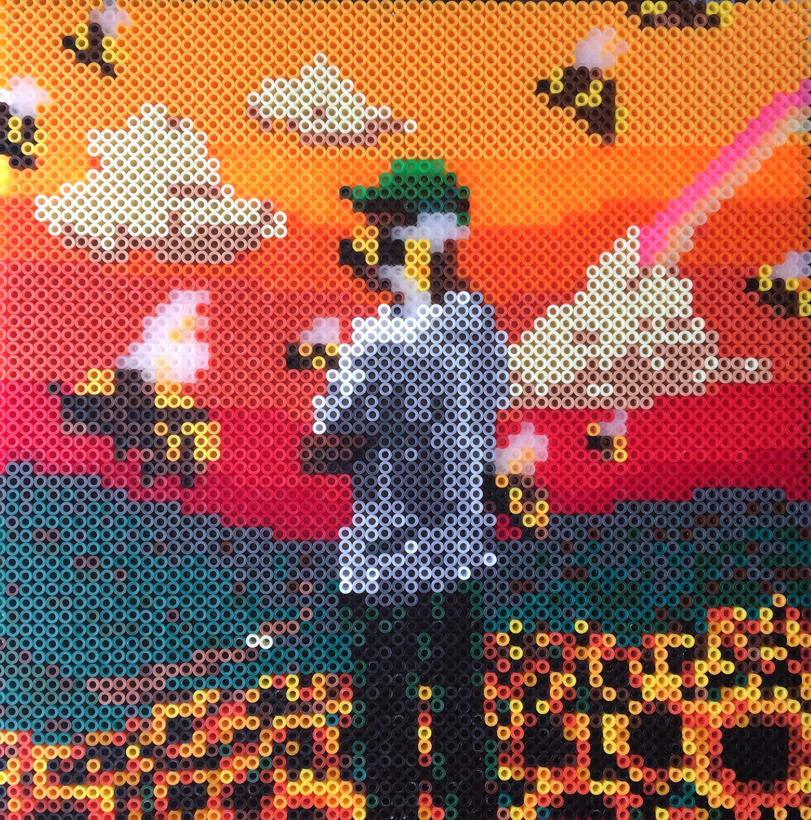 Flower Boy tyler the Creator Perler Bead Sprite 8 Bit Etsy