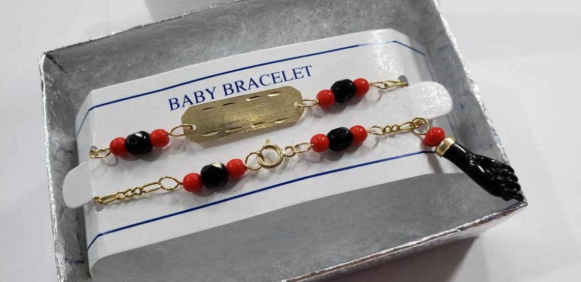 10k gold name bracelet
