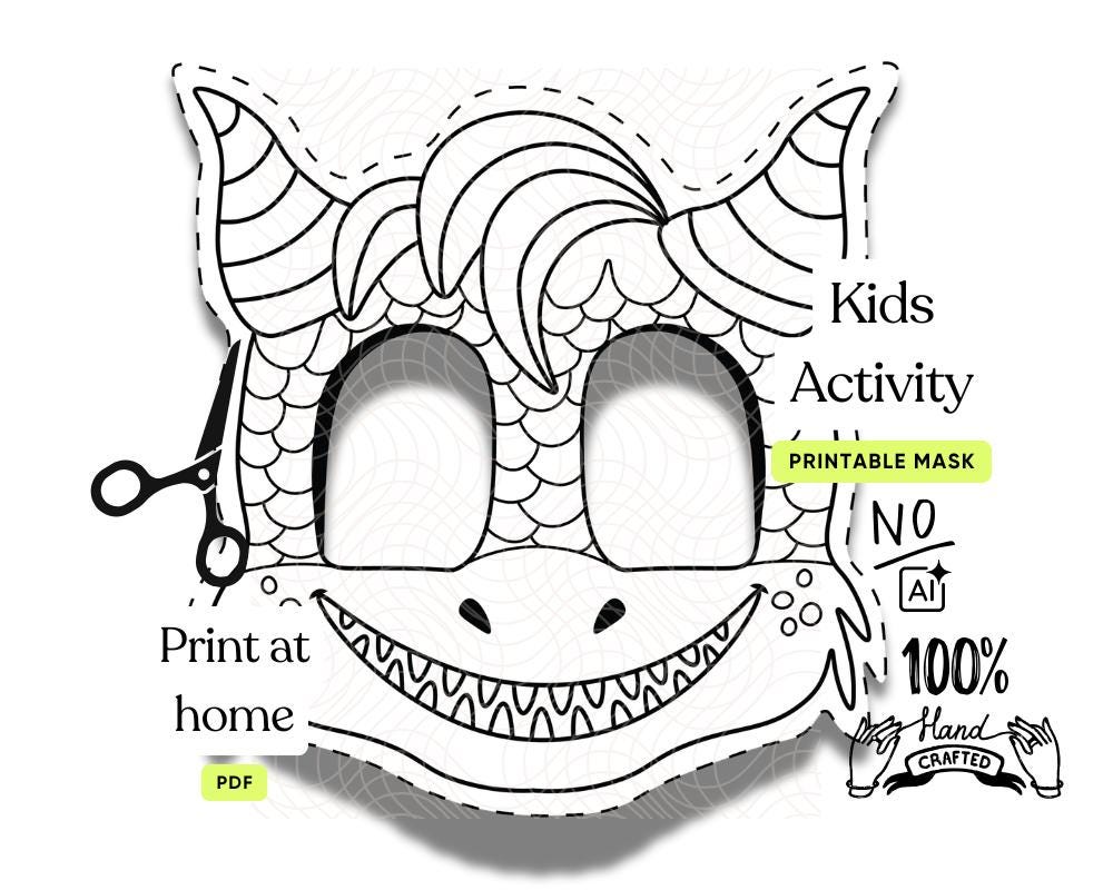 Yeeteesy Set Di Maschere Per Halloween, Aquilone E Coda, Per