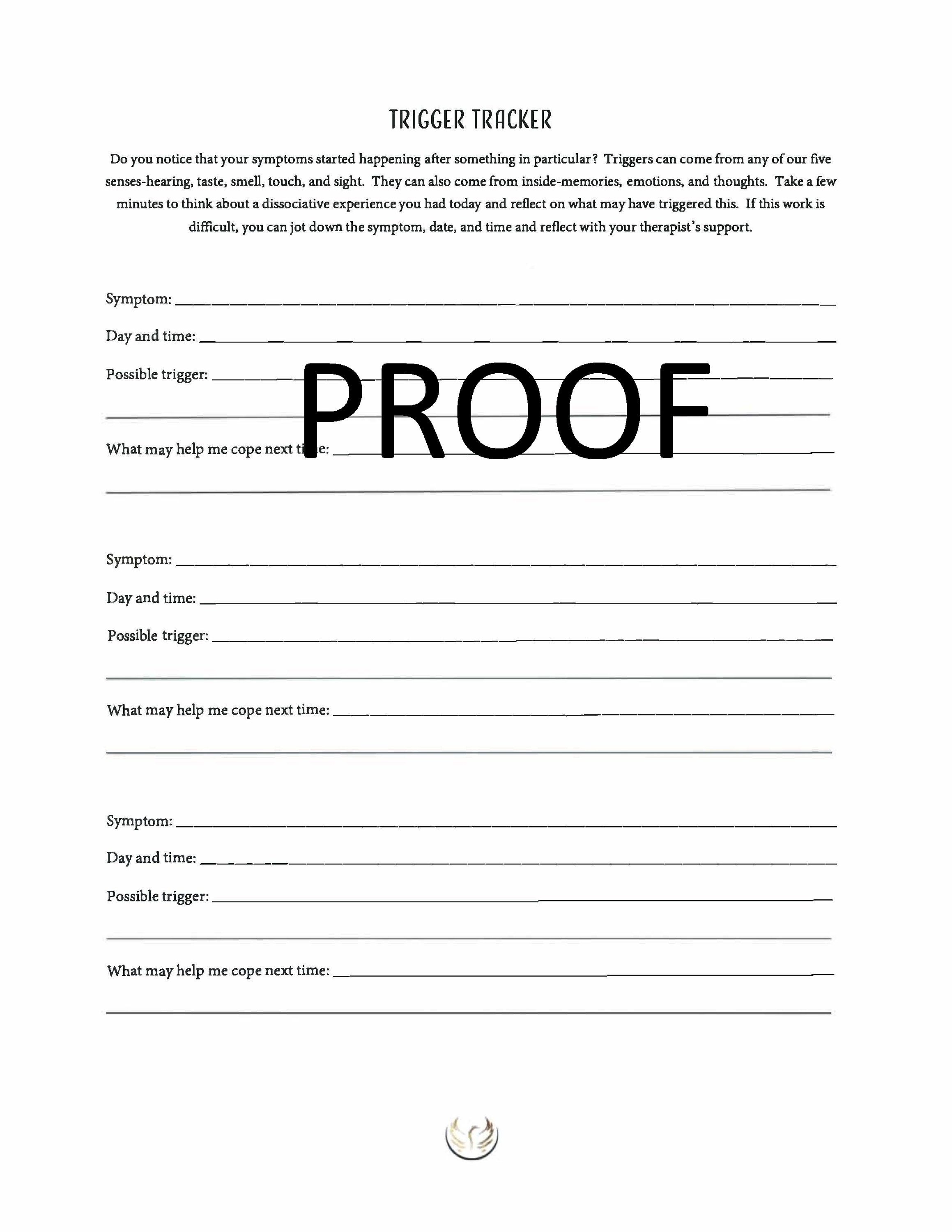 Symptom Tracker & Trigger Tracker - Etsy