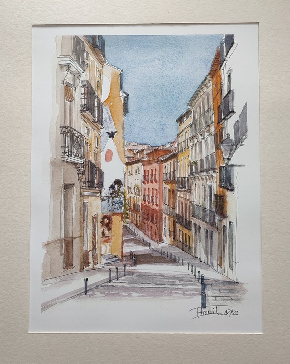 Calle Calvario Madrid - España