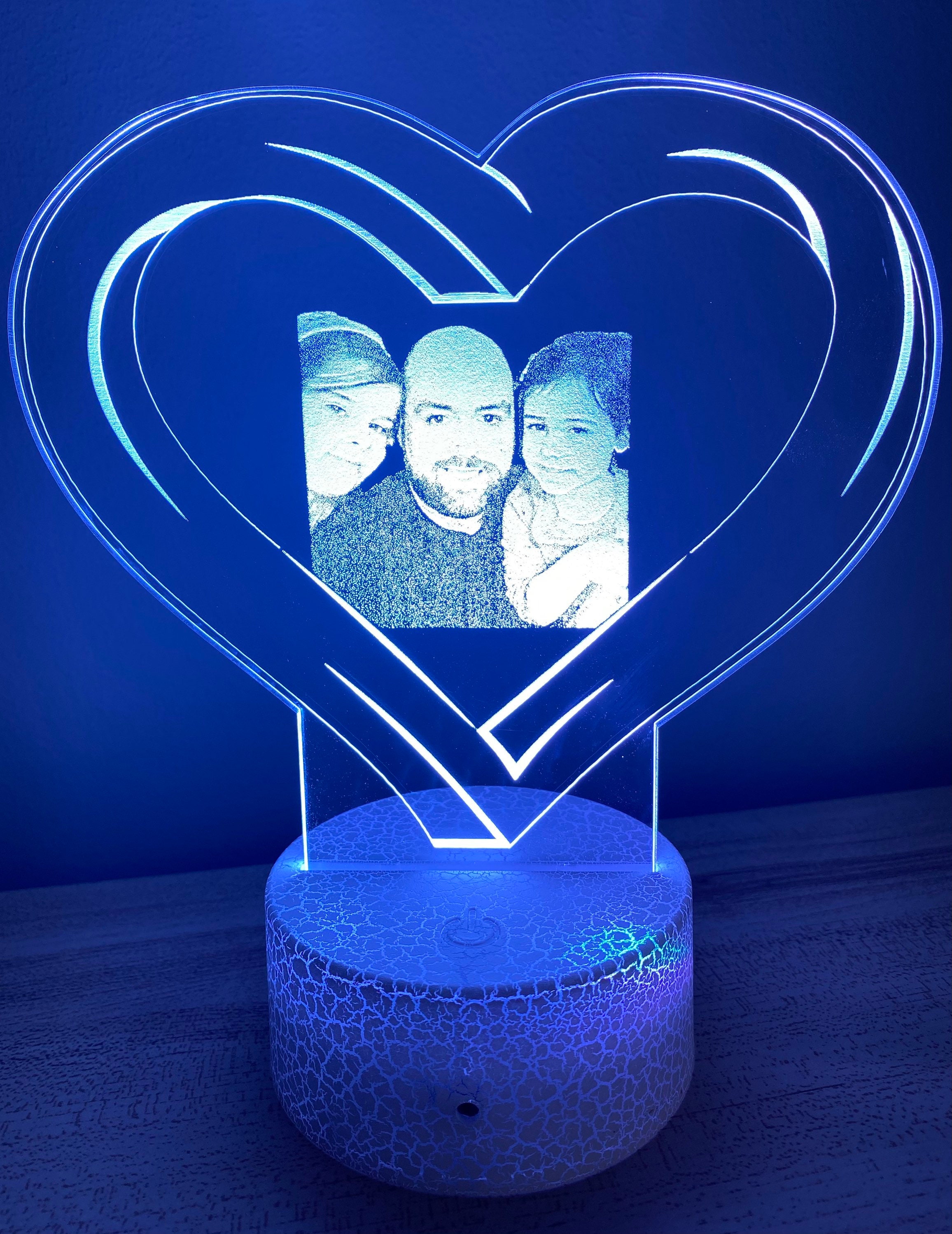 Personalised Love LED Lamp -