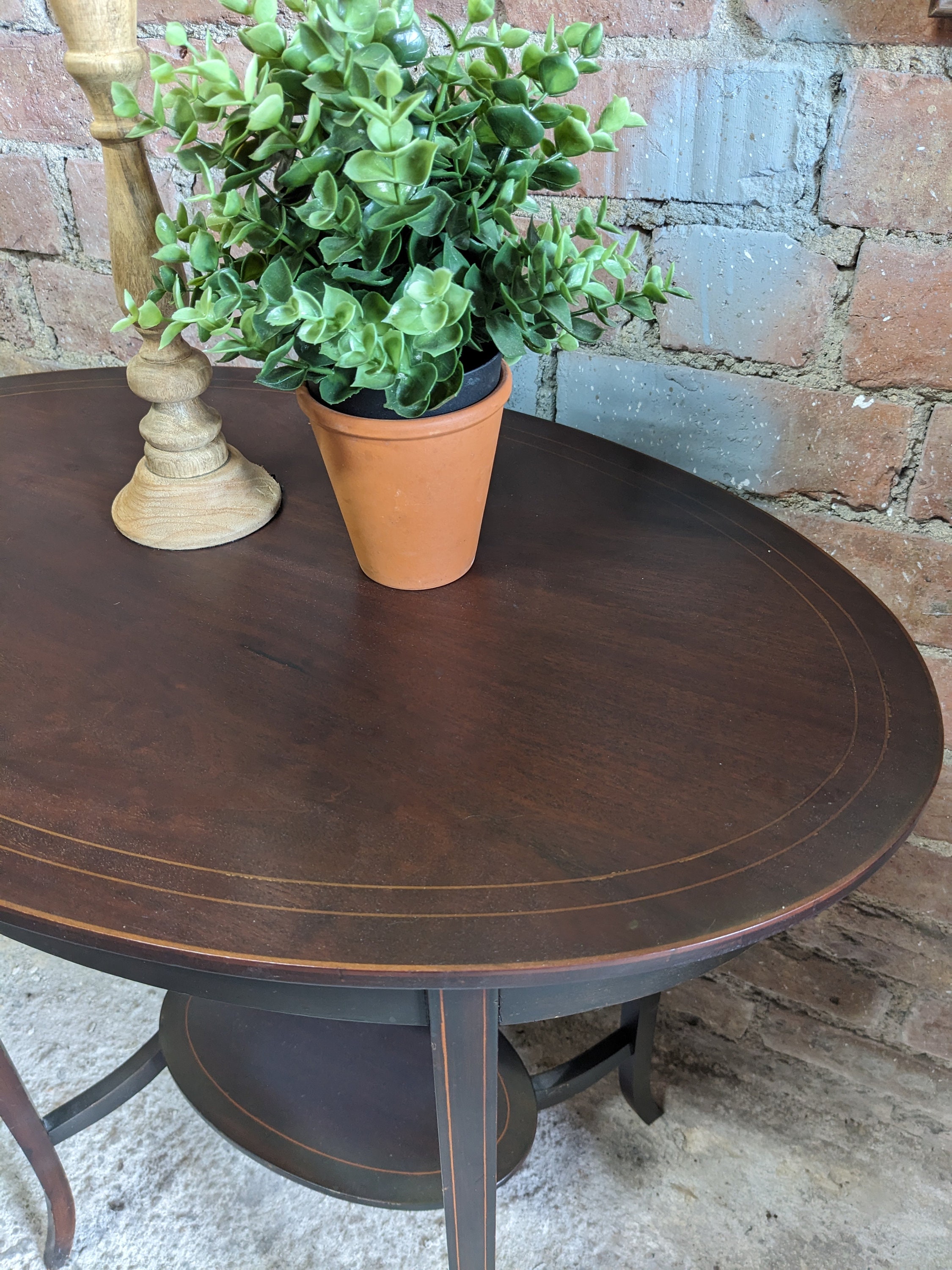 ヴィンテージ オーバル サイドテーブル - Etsy 日本