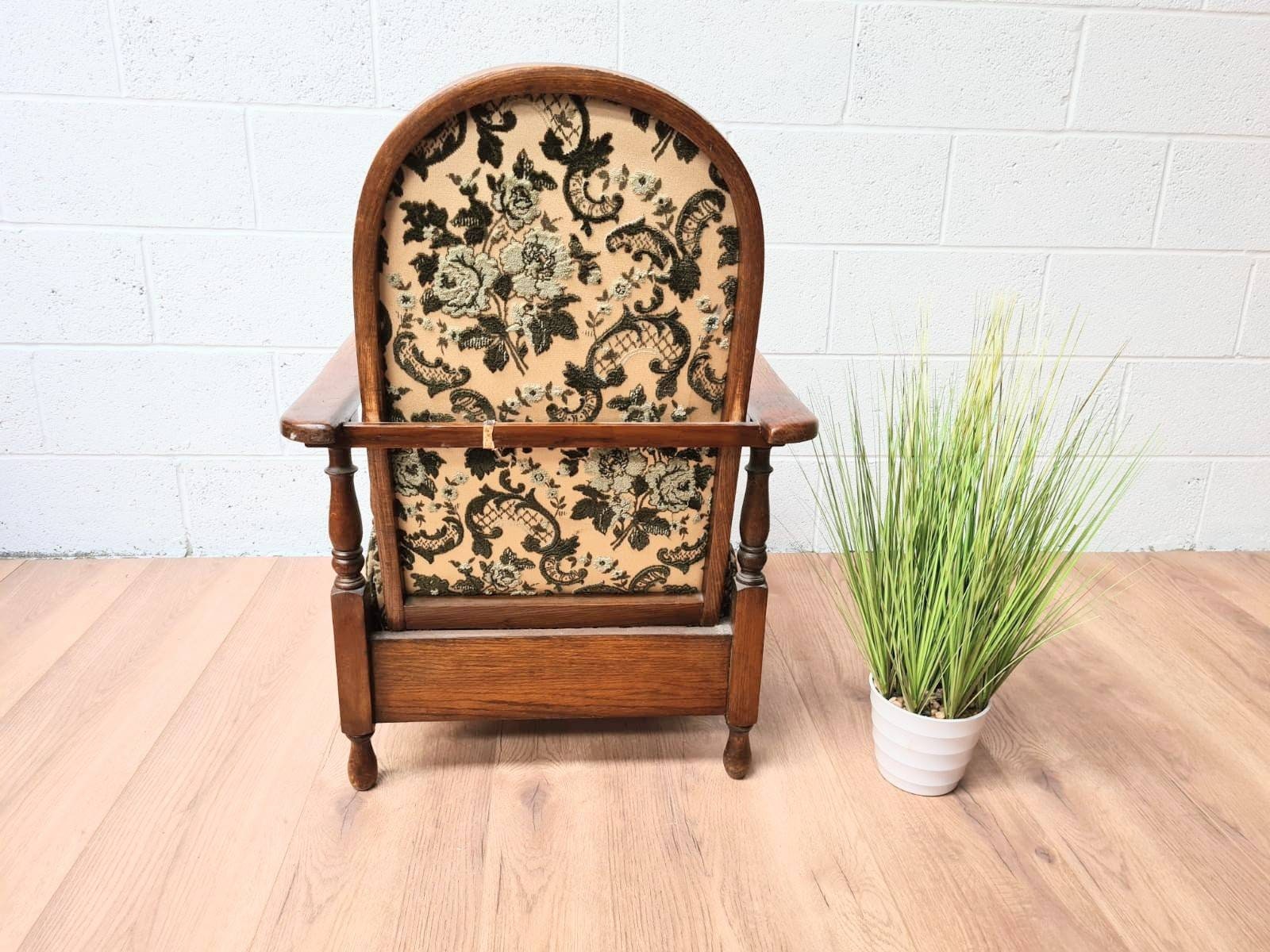 Vintage Morris Style Recliner Chair Etsy UK