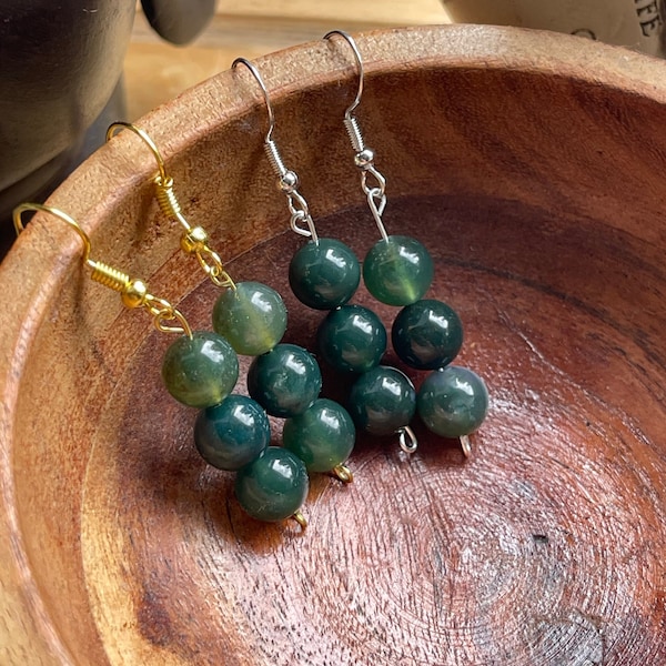 Silver Earrings Dangle Handmade Etsy