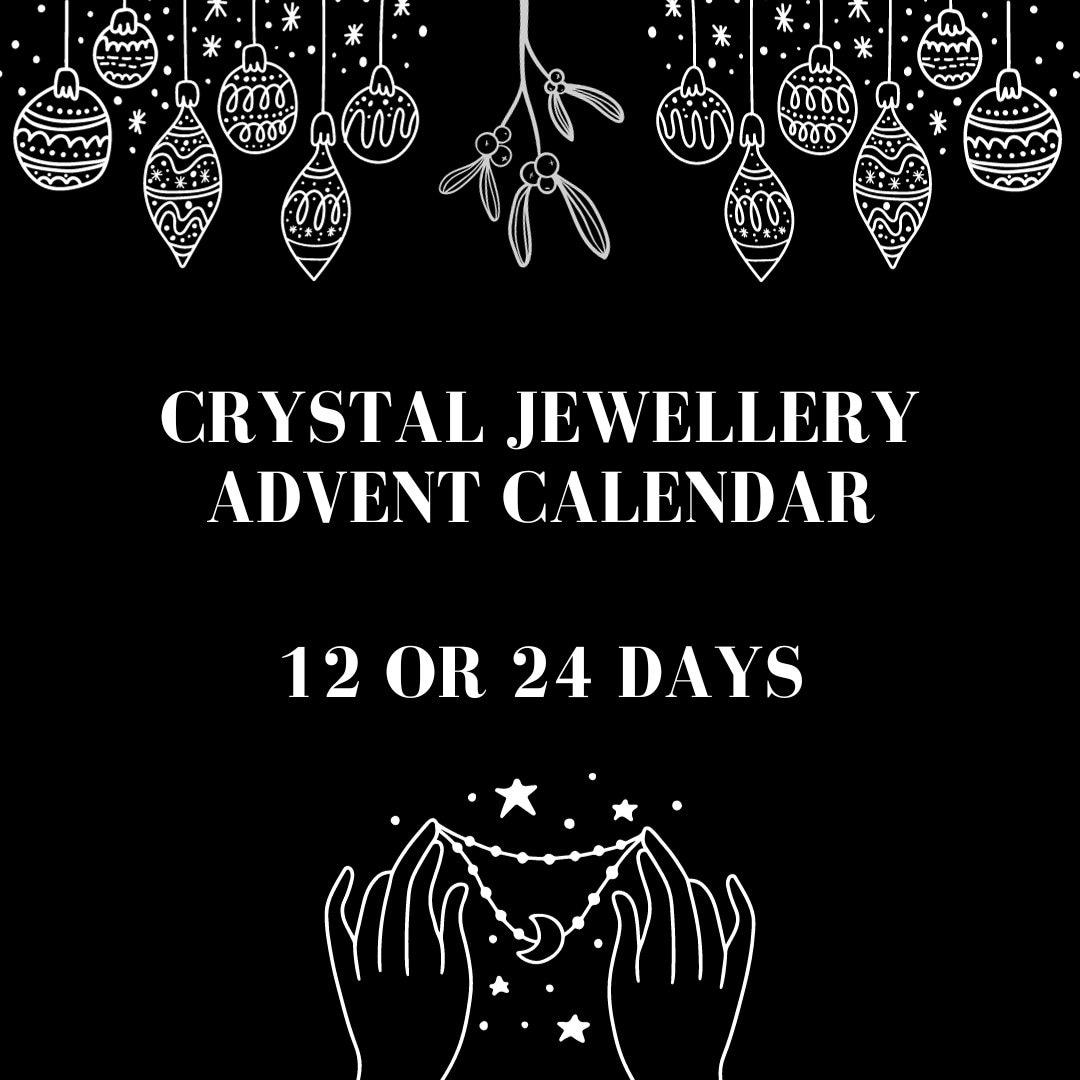 Crystal Jewellery Advent Calendar, 12 Day or 24 Day Advent Calendar