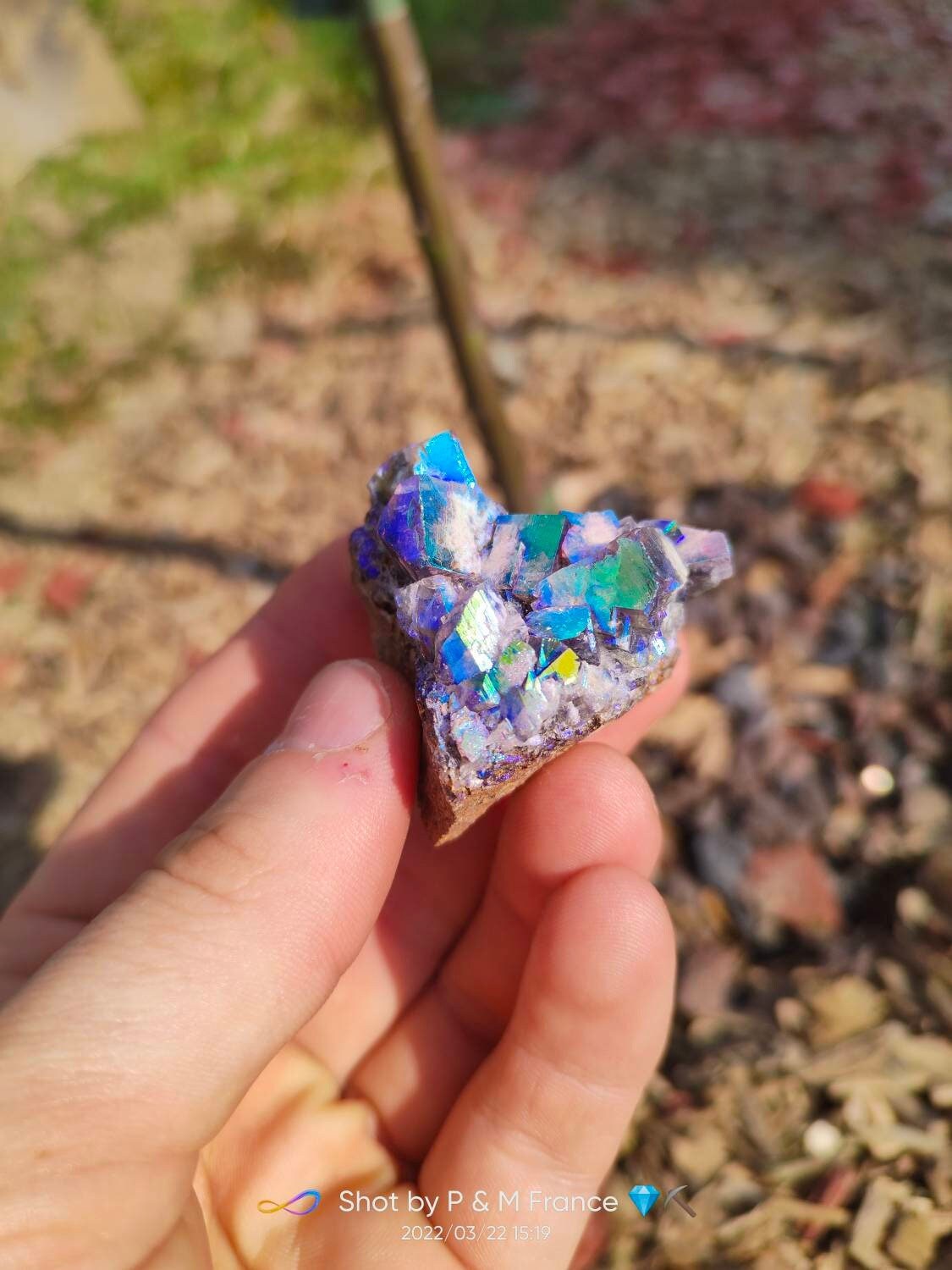 Cristal de Fluorite Aura