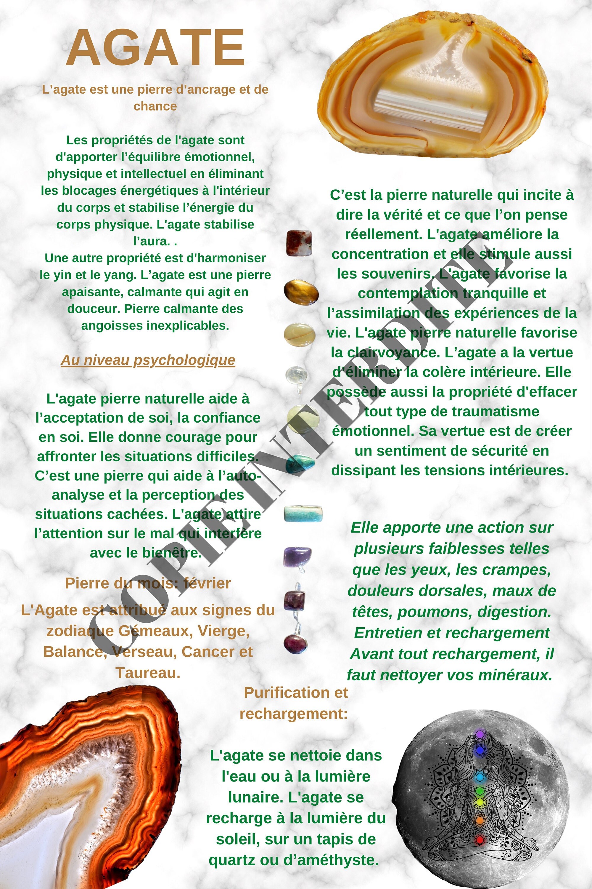 Fiche Vertus Agate