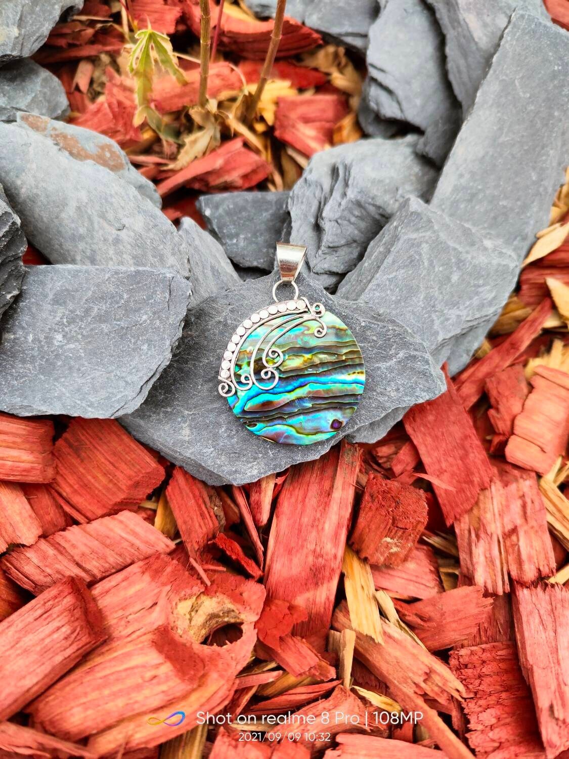 Pendentif Nacre Abalone