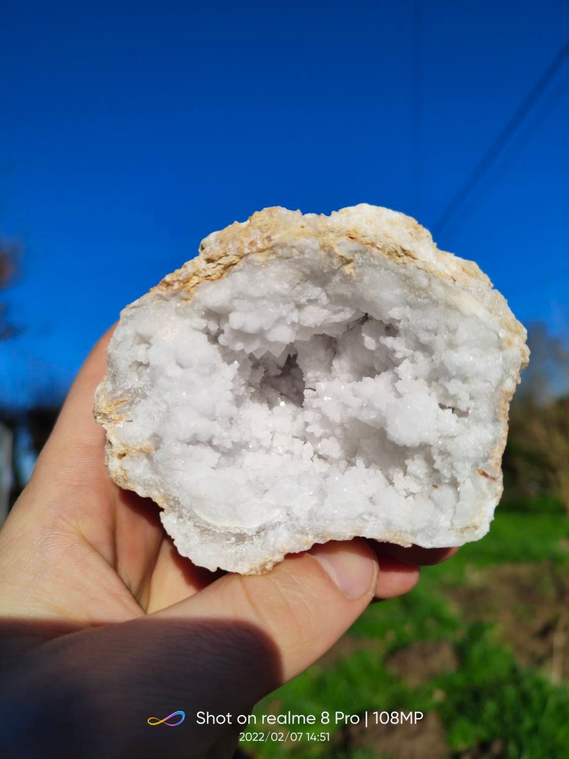 Géode Quartz - Cristal de Roche