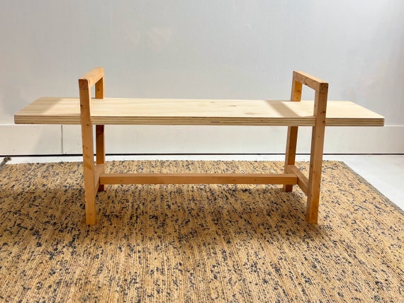 Japanese entryway bench discount