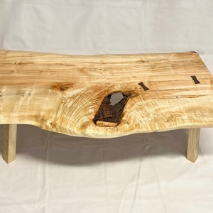Custom Live-Edge Coffee Table
