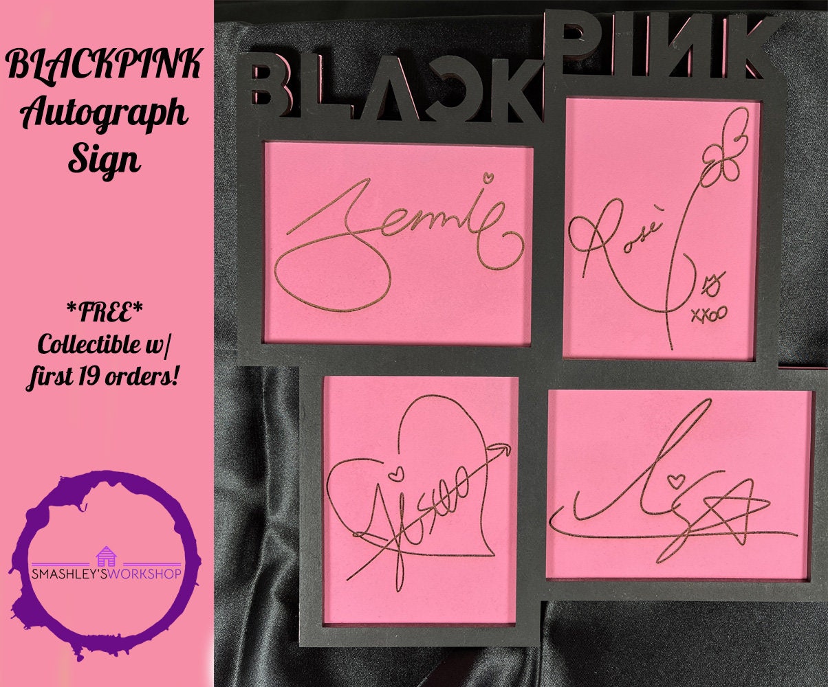 BlackPink Signed Album Jisoo Www strategicfront blackpink-signed-album-jisoo-www-strategicfront