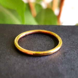 Enkel guldring / Midi / Boho / Tumme / Ring / Rustik / Festival / Hippie / Tribal / Zigenare / Etnisk