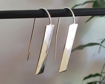 Minimaliste Géométrique Bar D'or Pendantes Argent Boucles d'oreilles / élégant / Simple / Boho / Bohème / Rustique / Chic / Classique