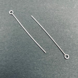 Silver 925 Wire for Earrings / x2 Wire Accessory & Service / Hypoallergenic / Sensitive ears