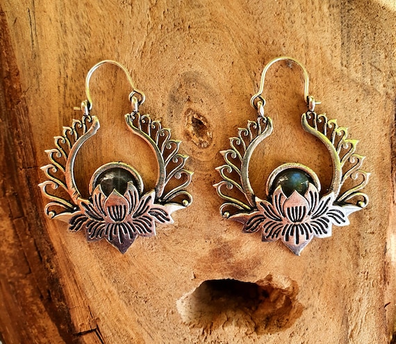 Etsy shop labradorite earrings