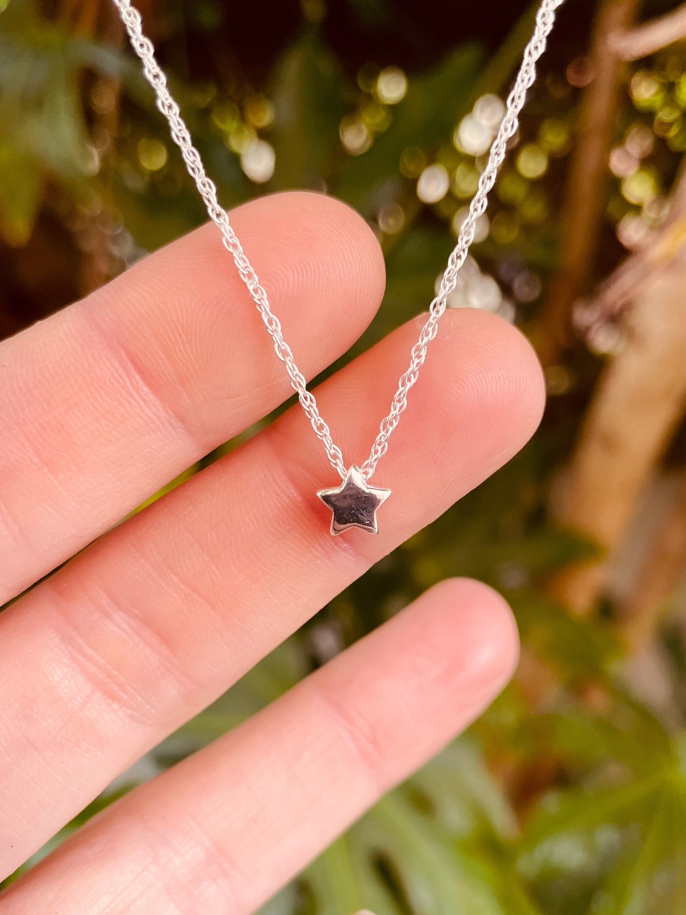 Sterling silver star necklace Sterling silver star necklace