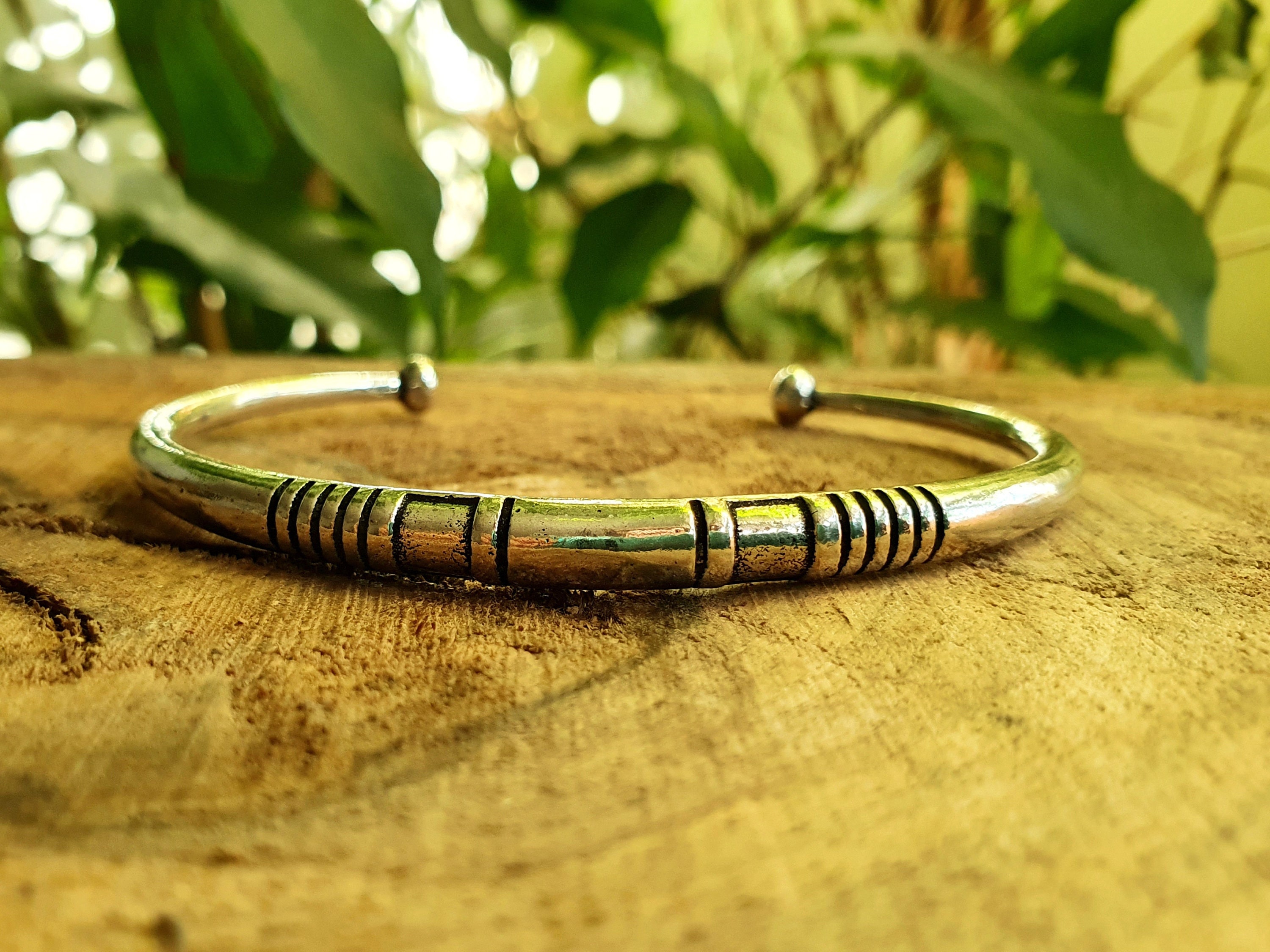 Zdan Silver Tuareg Bracelet | Ten Thousand Villages Zdan Silver Tuareg Bracelet | Ten Thousand Villages
