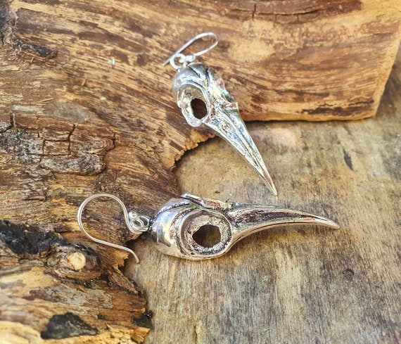 Animal skull deals earrings