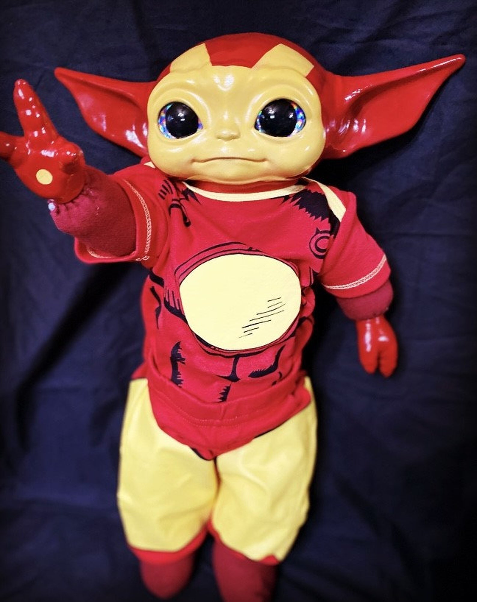 Custom Baby Yoda Baby Doll The Iron Child Etsy