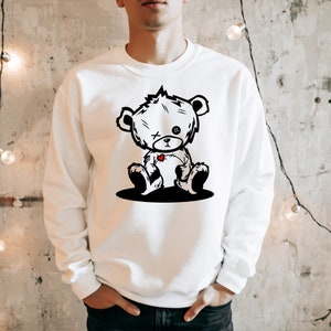 No love teddy bear sweatshirt sale