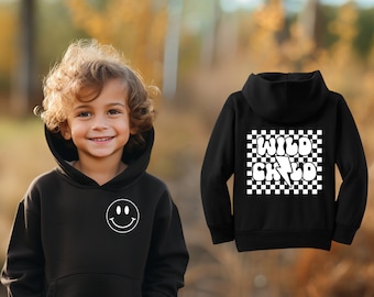 Wild Child Kids Youth Hoodie Unisex