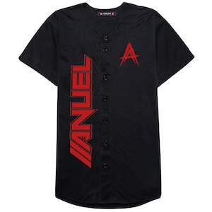 Anuel Real hasta la muerte Baseball Jersey Men’s