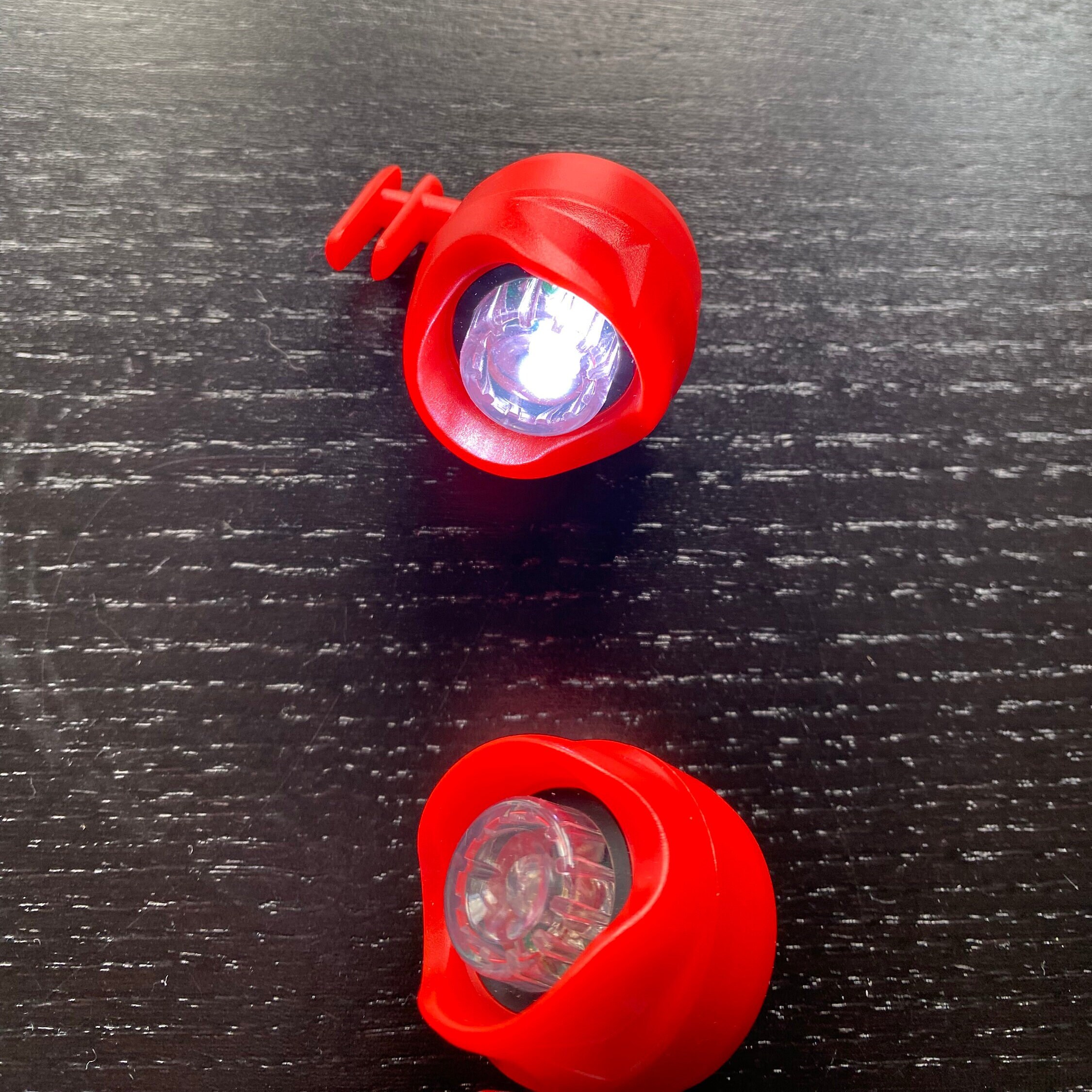 Red Croc Headlights Croc Charms Croc Lights Novelty Gift Etsy