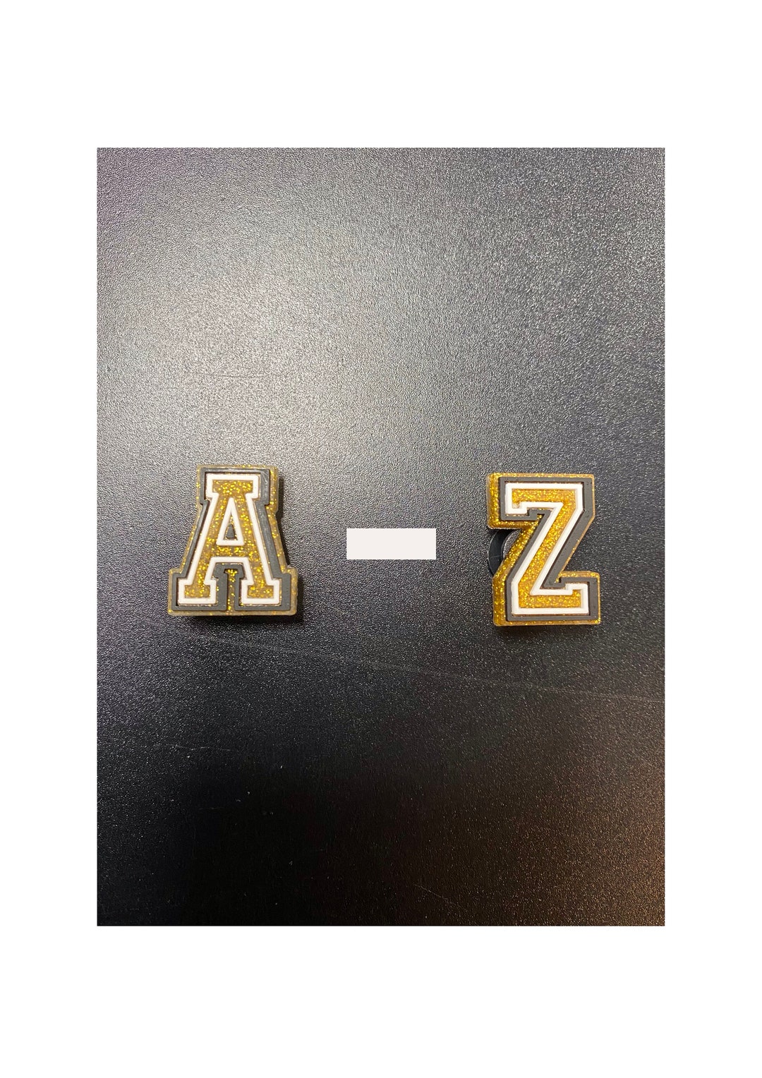 Glitter Gold Letters Jibbitz Jibbitz for Crocs Croc Etsy Australia