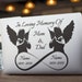 In Loving Memory Decal, Mom and Dad Memorial Decal, Car Decal, Truck ...