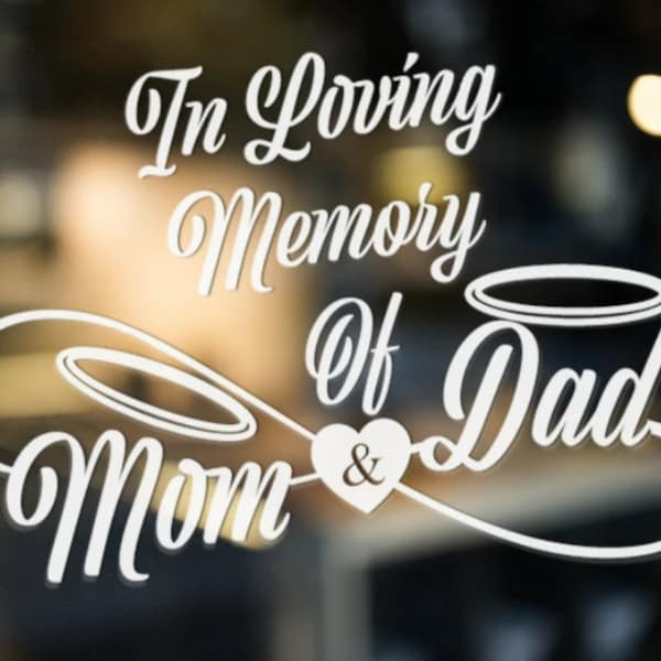 Memorial Decal Svg - Etsy