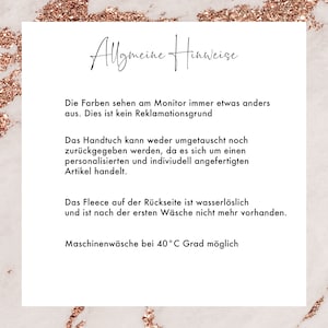 Handtuch mit Namen bestickt / Gästehandtuch bestickt / Duschtuch bestickt / Handtuch personalisiert mit Namen / Handtuch Geschenk Bild 4