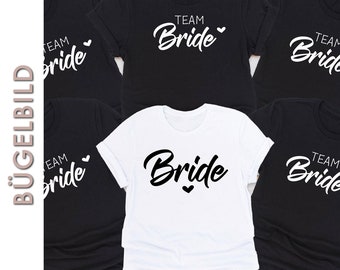 Iron-on transfer / iron-on film / team bride / bride / wedding / engagement / bachelor party / JGA / flex film / DoItYourself / textile printing