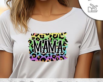 Transferencia termoadhesiva para mamá / Transferencia termoadhesiva para el Día de la Madre / Transferencia termoadhesiva para la mejor mamá / Impresión DTF / Transferencia DTF
