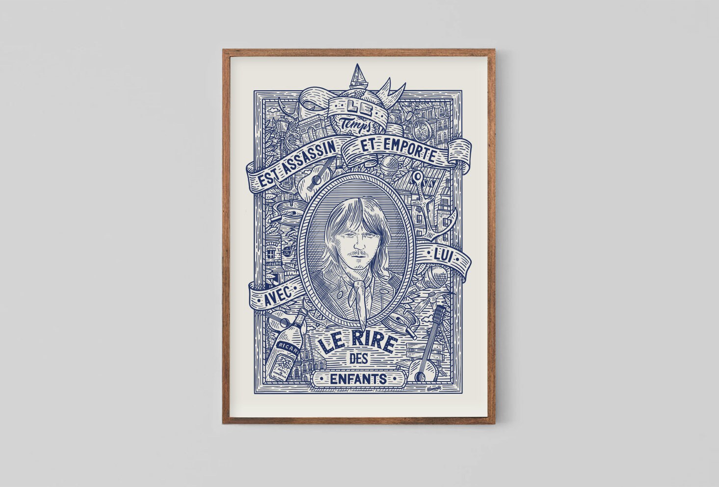 Mistral Gagnant - Affiche de Renaud