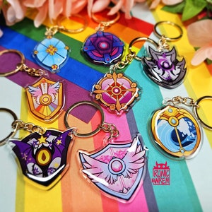 Pride Shield Keychains