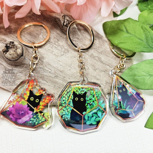 Terrarium Cat Charms