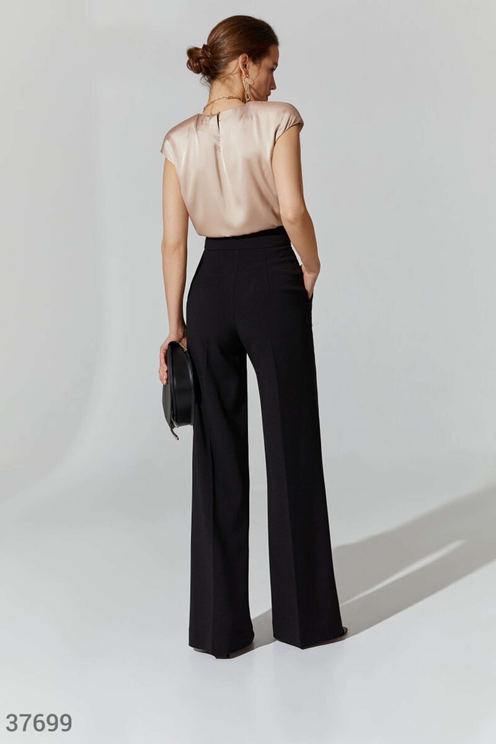 Palazzo Pants Women Black High Waisted Palazzo Pant for Etsy Canada