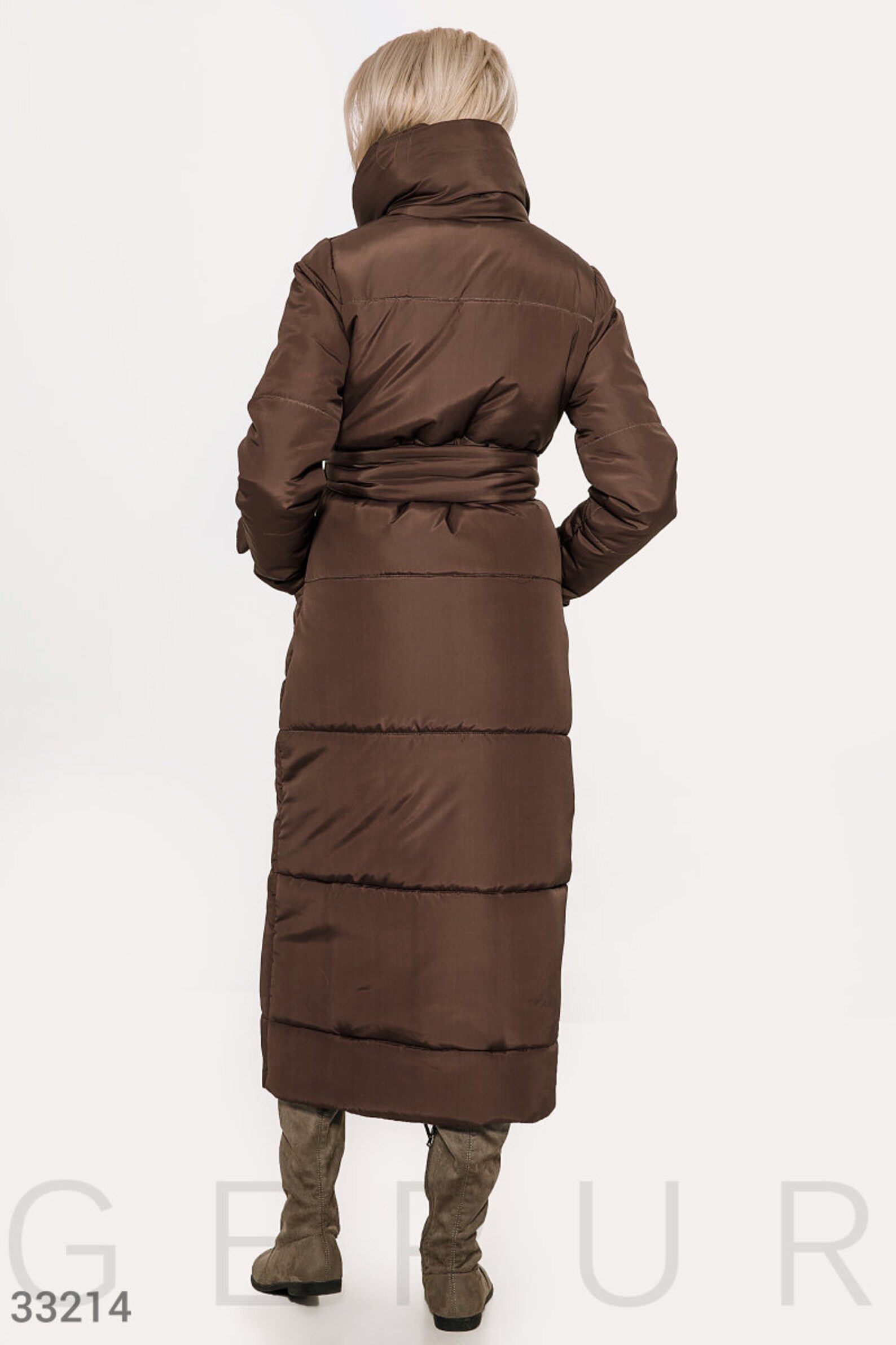 Long Puffer Jacket for Woman Brown Oversize Puffer Coat Etsy