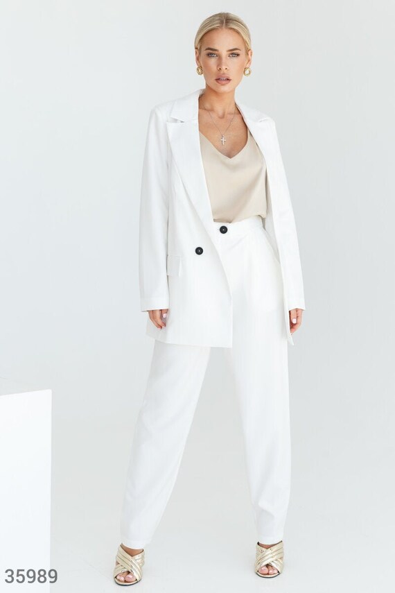 2-piece Blazer Trouser Suit for Women 