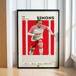 シャビシモンズ直筆サイン入りユニ(額縁付)Xavi Simons証明書 シャビシモンズ直筆サイン入りユニ(額縁付)Xavi Simons証明書 50