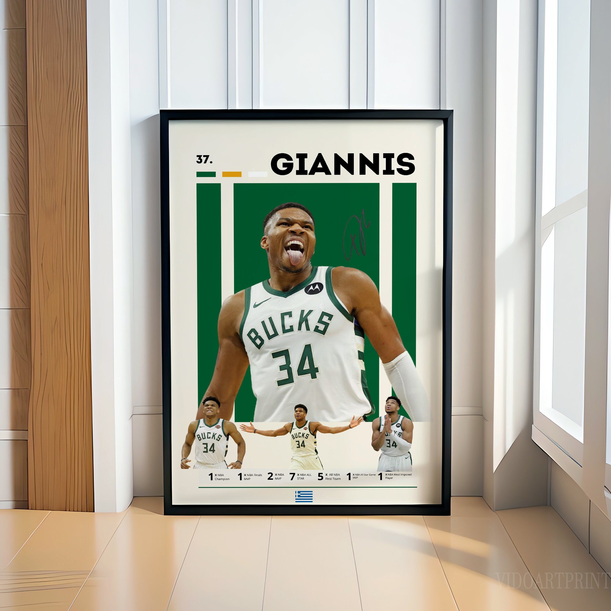Discover Giannis Antetoko Poster, Basketball Poster, Milwaukee Bucks Poster, Motivational Poster, Fitness Poster, Man Cave Art, Gift For Him