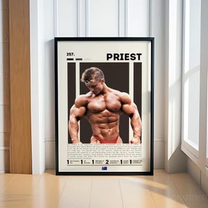 筋トレのお供に！】リープリースト ポスター/ミニポスター/VHS 3点