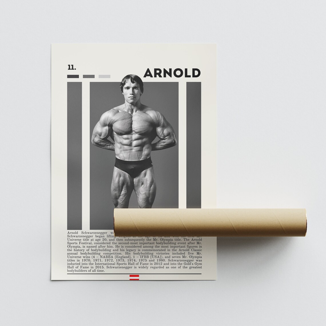 ARNOLD SCHWARZENEGGER BODYBUILDING Conquer Foto Poster Palestra Size A4 A2 A1 A0 EUR 5,11 - IT - Foto 5