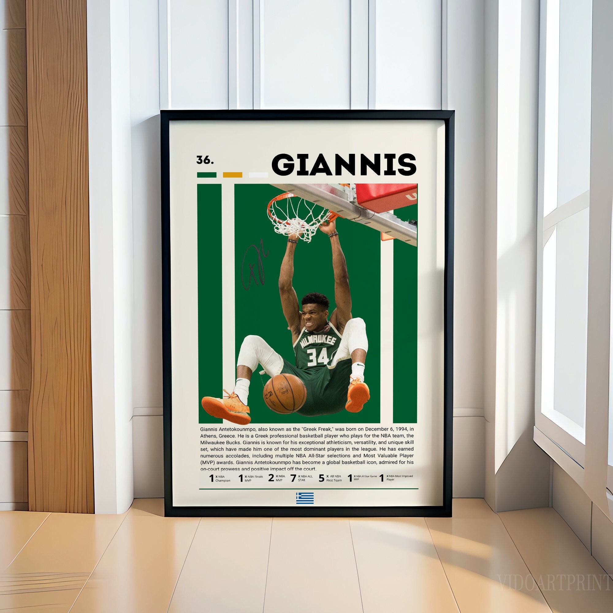 Discover Giannis Antetoko Poster, Basketball Poster, Milwaukee Bucks Poster, Motivational Poster, Fitness Poster, Man Cave Art, Gift For Him